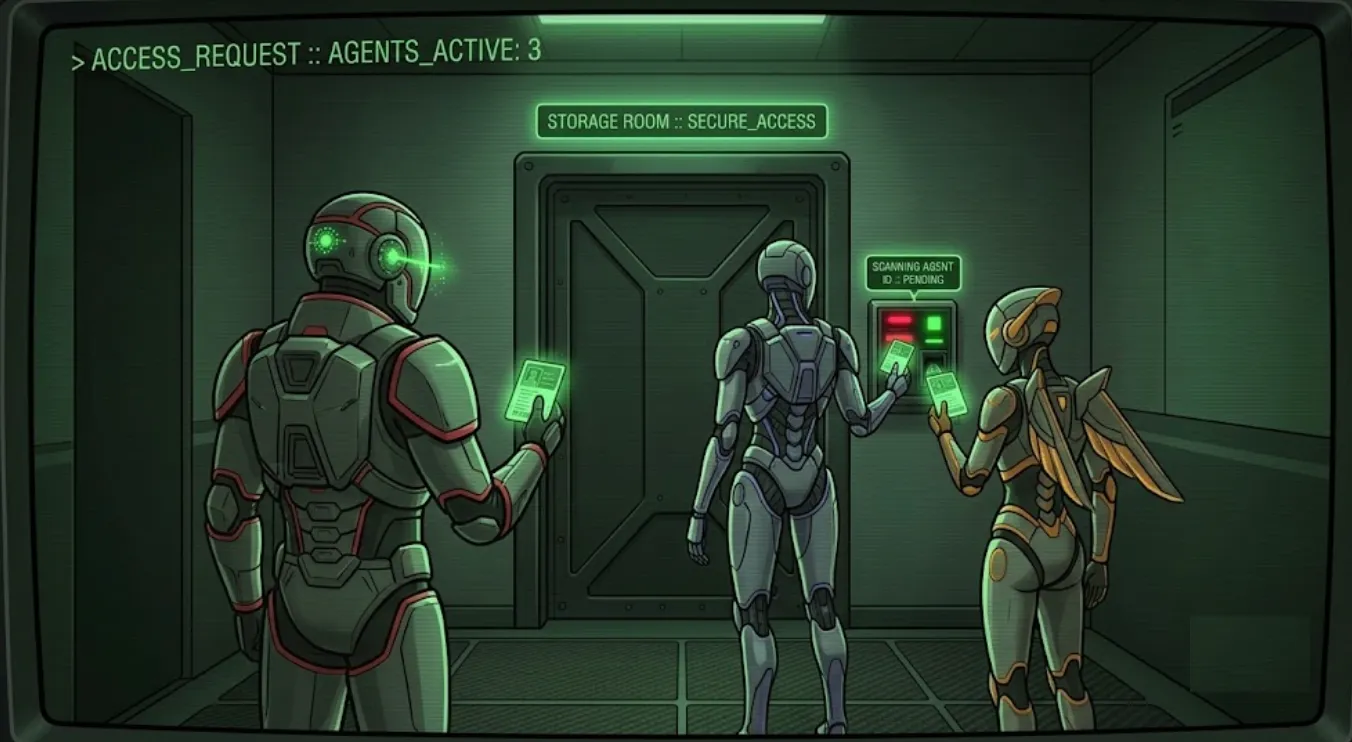Shared Memory Across Agents Is an Identity Problem: The Story of the Badge and the Filing Room
